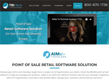 Tablet Screenshot of gunpointofsalesoftware.com